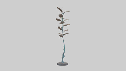Floating Stem Sculpture model 3D model