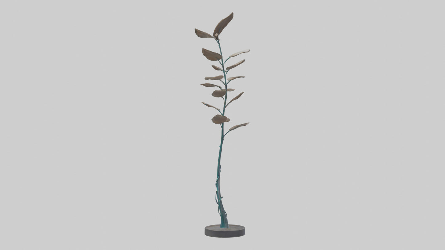 Floating Stem Sculpture model 3D model