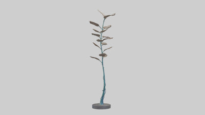 Floating Stem Sculpture model 3D model