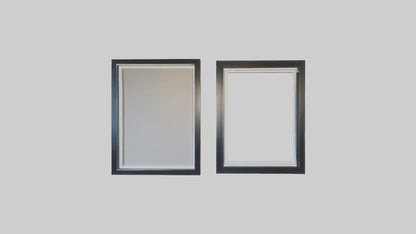 3D model Floating Wall Frames VR / AR / low-poly