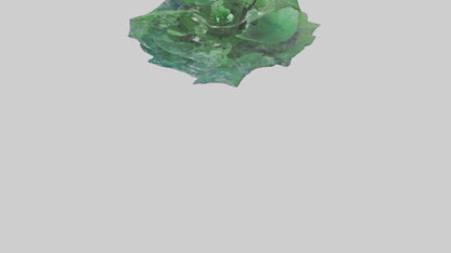 Floating Water Plant Sculpture model 3D model