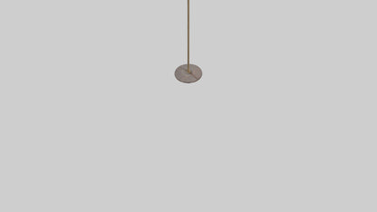 Floor lamp base model VR / AR / low-poly