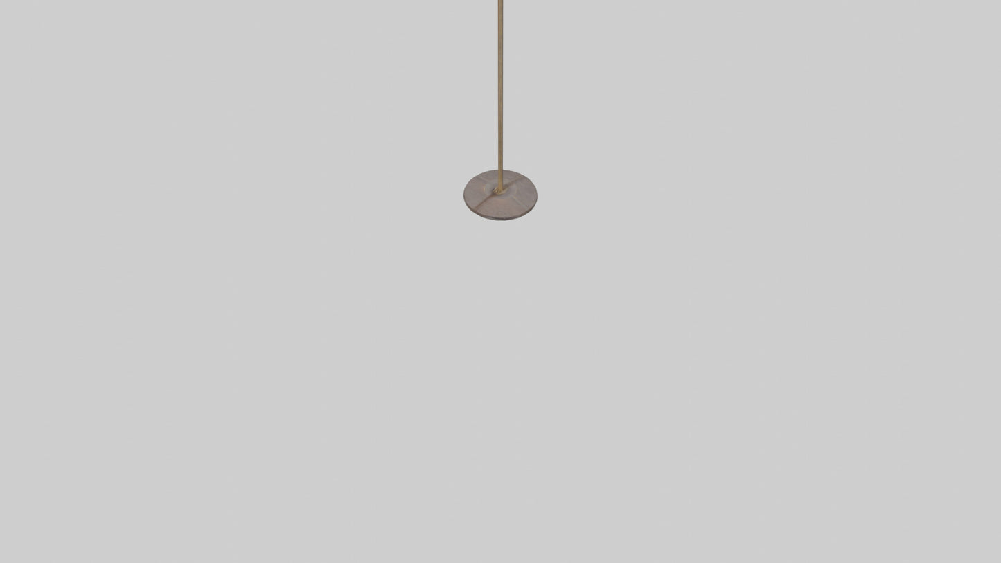 Floor lamp base model VR / AR / low-poly