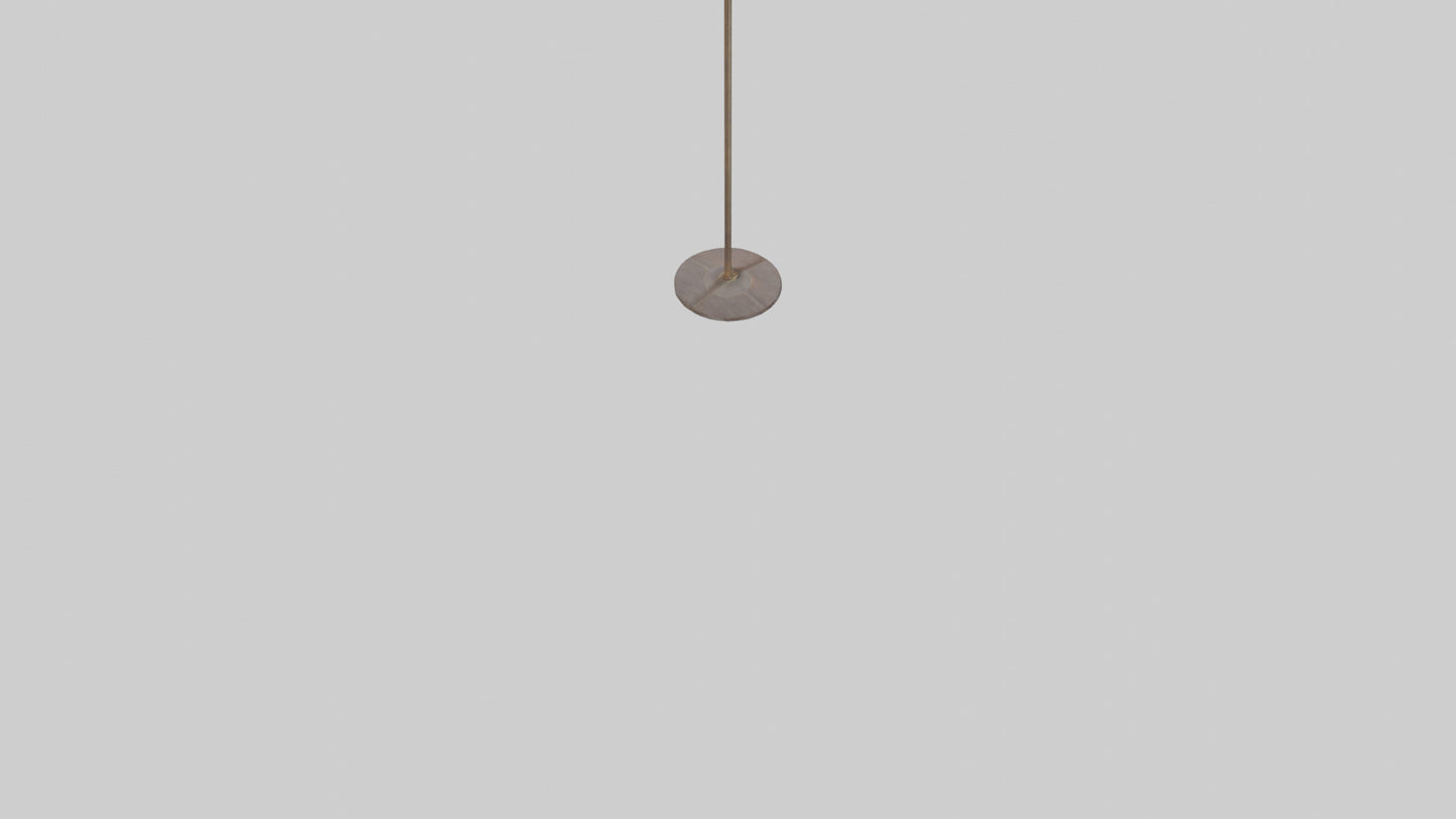 Floor lamp base model VR / AR / low-poly