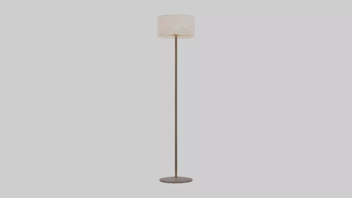 Floor lamp base model VR / AR / low-poly