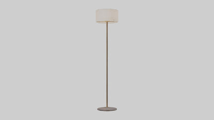 Floor lamp base model VR / AR / low-poly