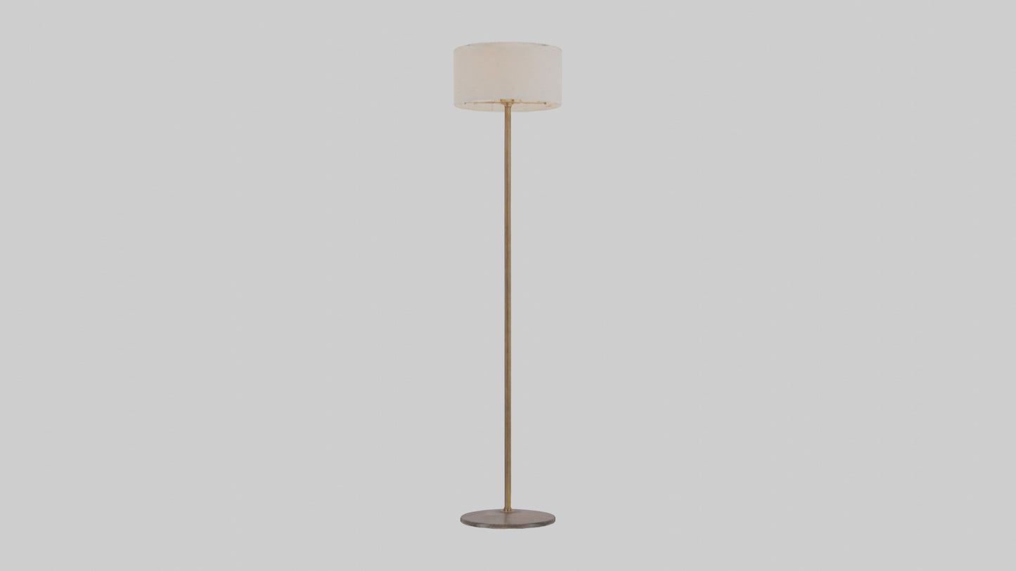 Floor lamp base model VR / AR / low-poly