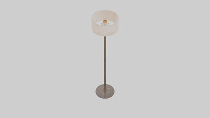 Floor lamp base model VR / AR / low-poly