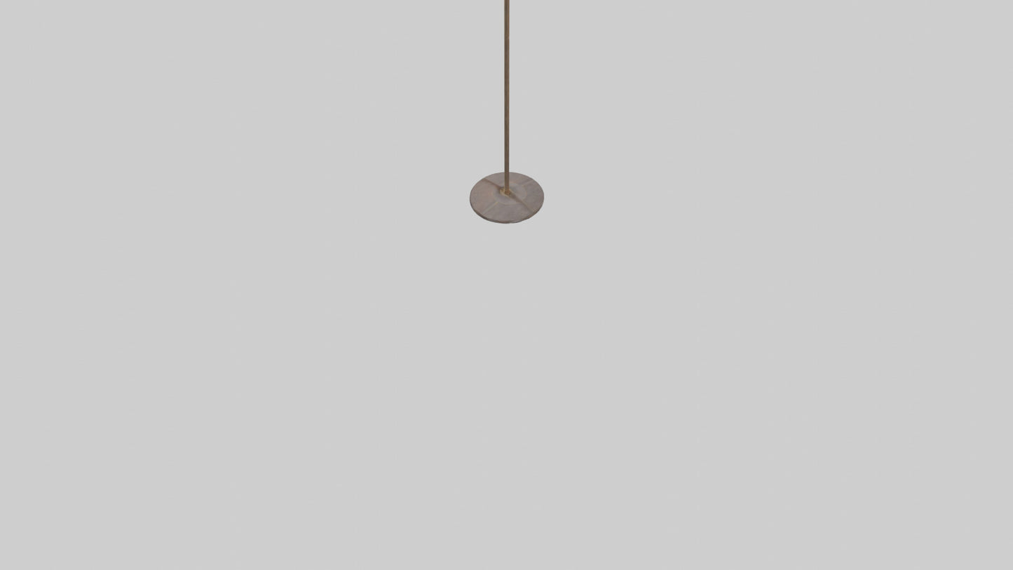 Floor lamp base model VR / AR / low-poly