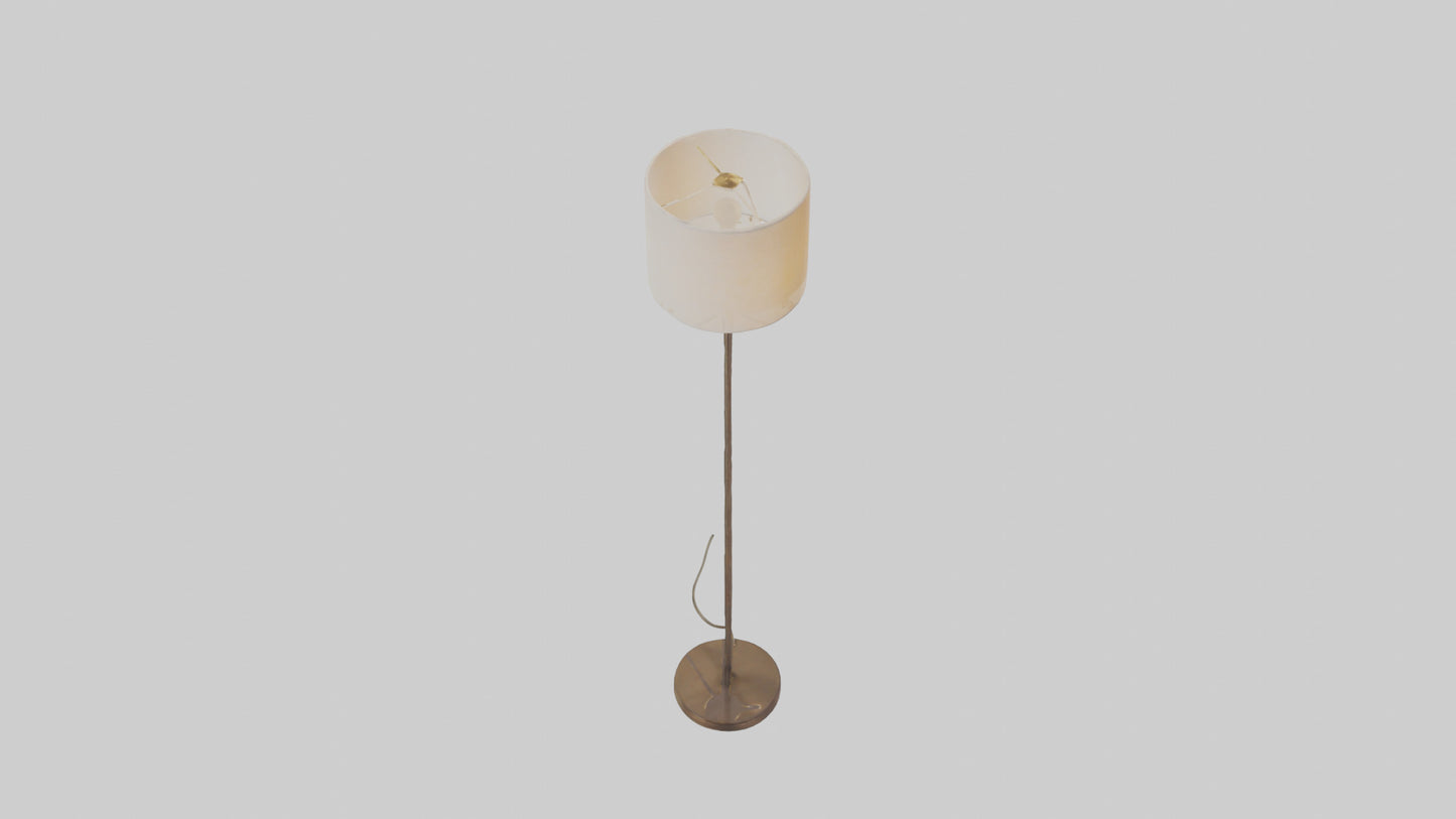 3D model Floor lamp model VR / AR / low-poly