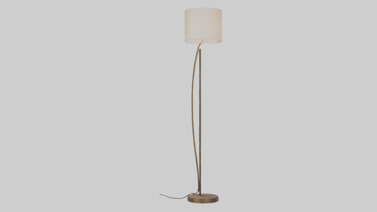 3D model Floor lamp model VR / AR / low-poly