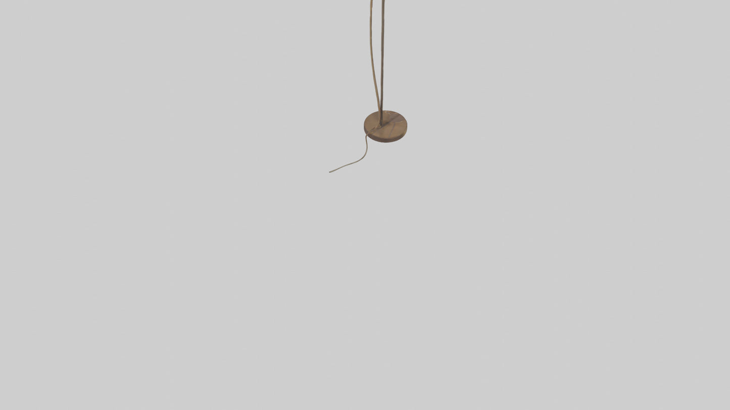 3D model Floor lamp model VR / AR / low-poly
