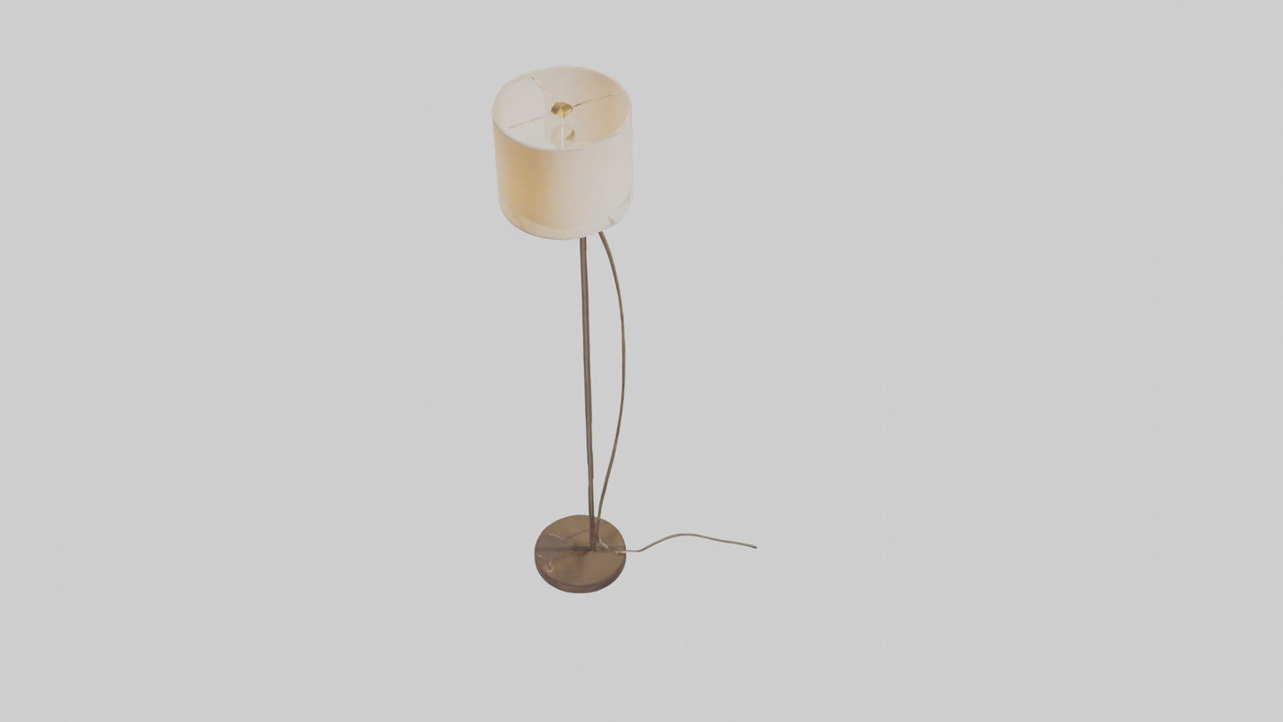 3D model Floor lamp model VR / AR / low-poly