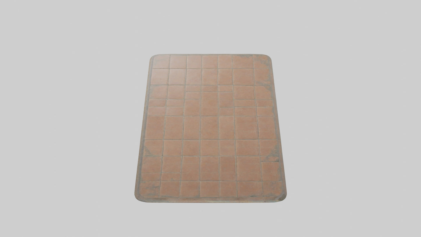 Floor tiles model VR / AR / low-poly