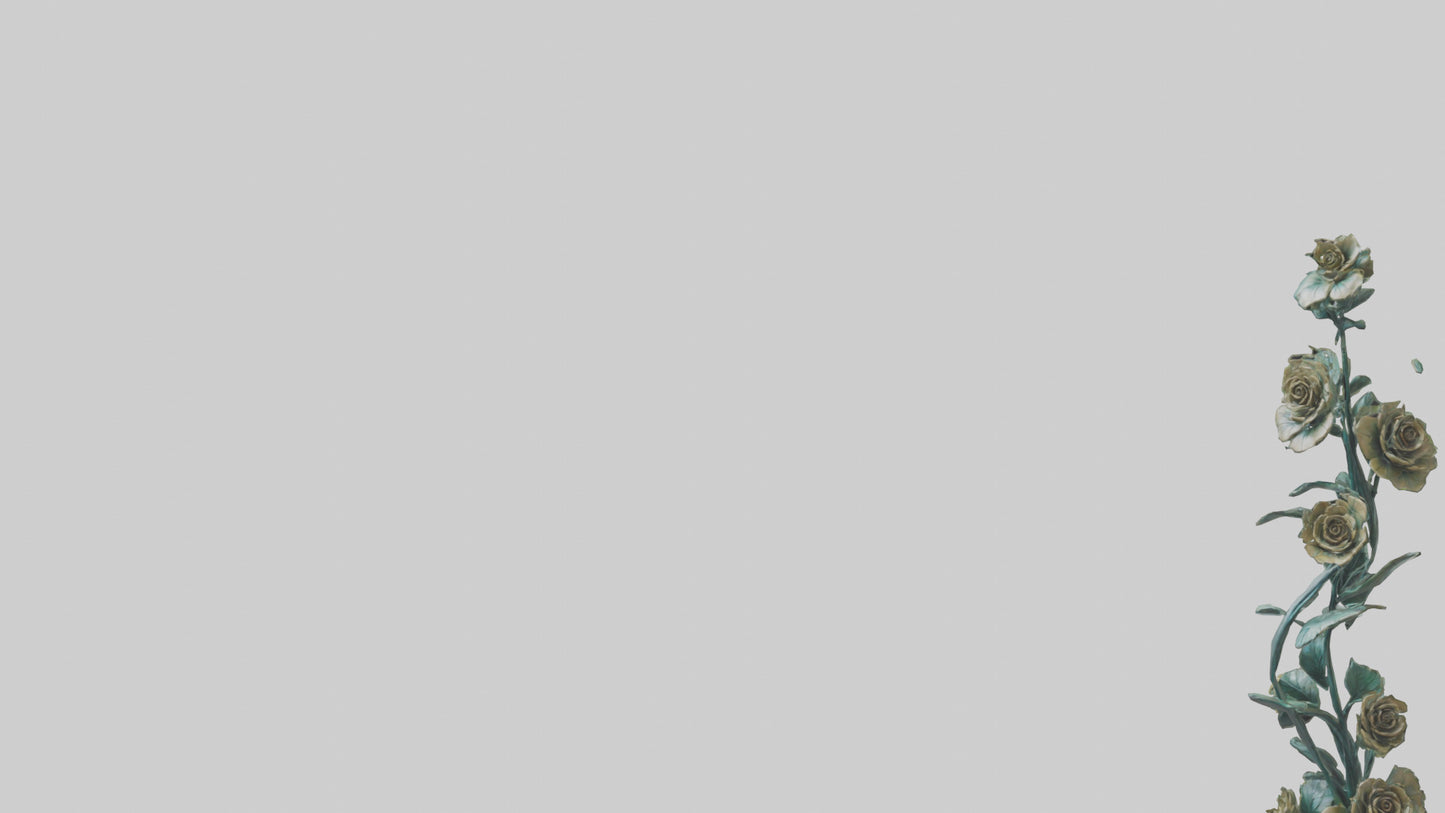 3D model Flora Spiral statue model VR / AR / low-poly