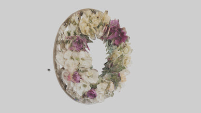 3D model Floral Wall Hangings VR / AR / low-poly