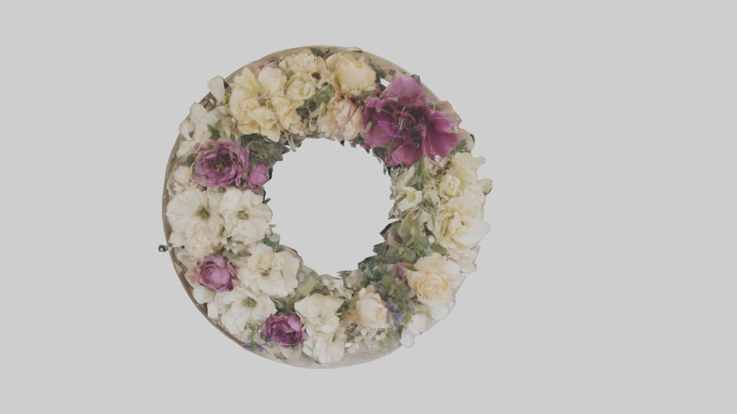 3D model Floral Wall Hangings VR / AR / low-poly