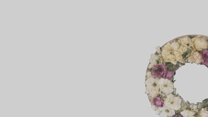 3D model Floral Wall Hangings VR / AR / low-poly