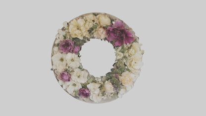 3D model Floral Wall Hangings VR / AR / low-poly