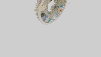 3D model Floral Wall Hangings VR / AR / low-poly