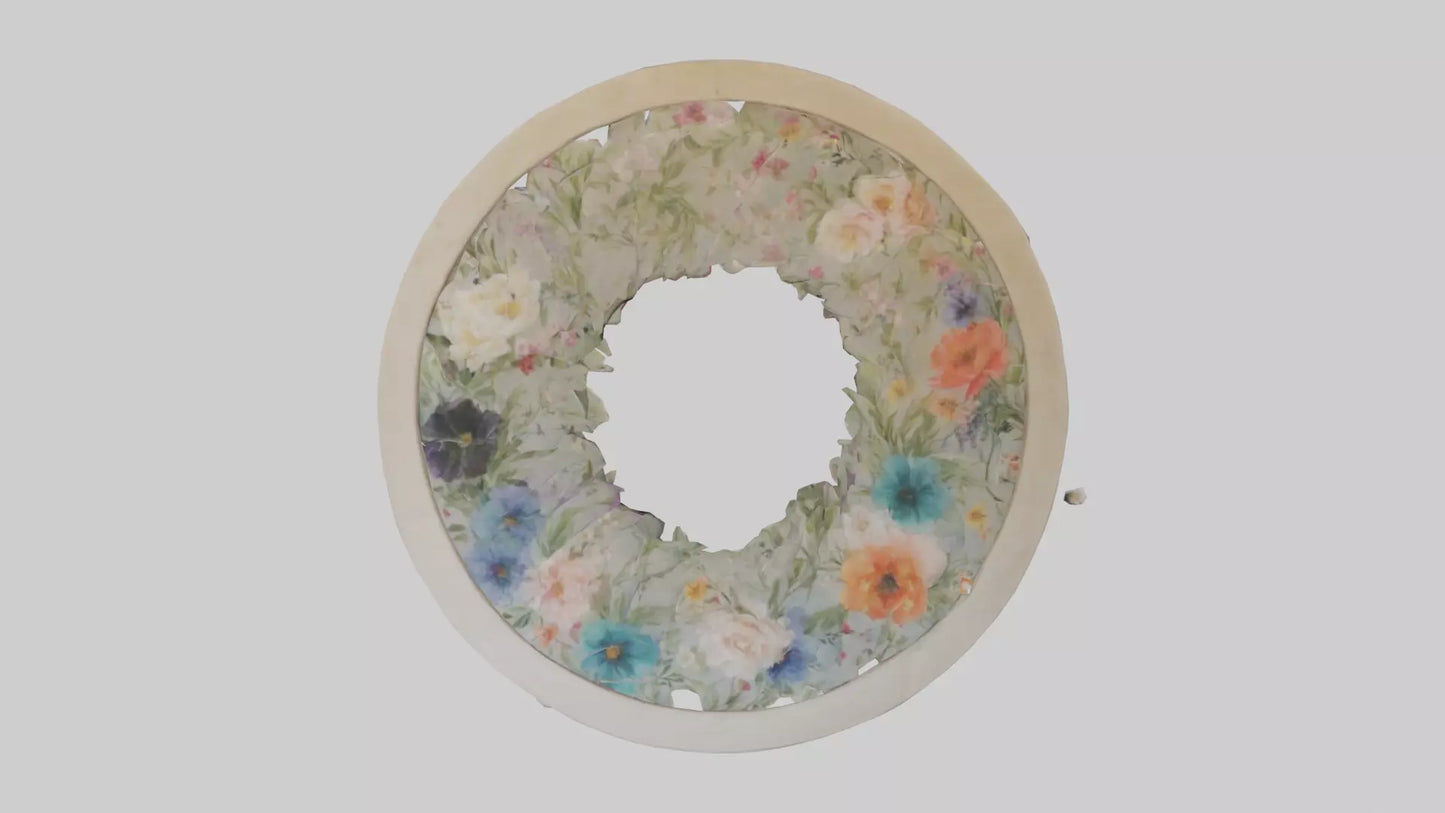3D model Floral Wall Hangings VR / AR / low-poly