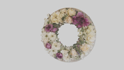 3D model Floral Wall Hangings VR / AR / low-poly