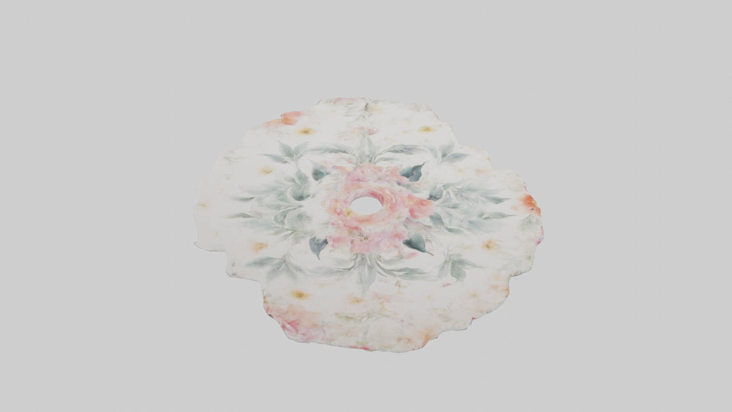 Floral Wall Stickers 3D model