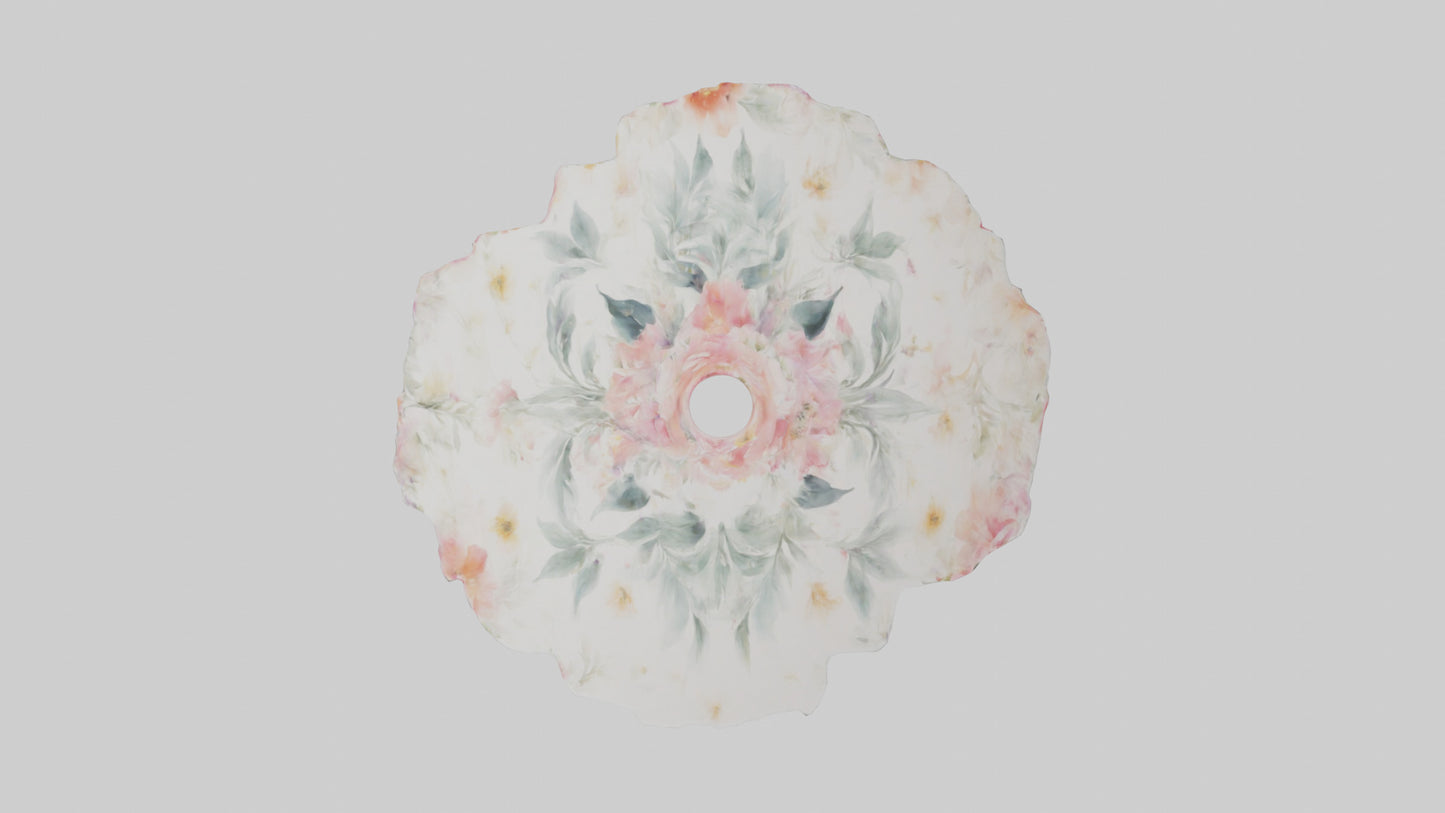 Floral Wall Stickers 3D model