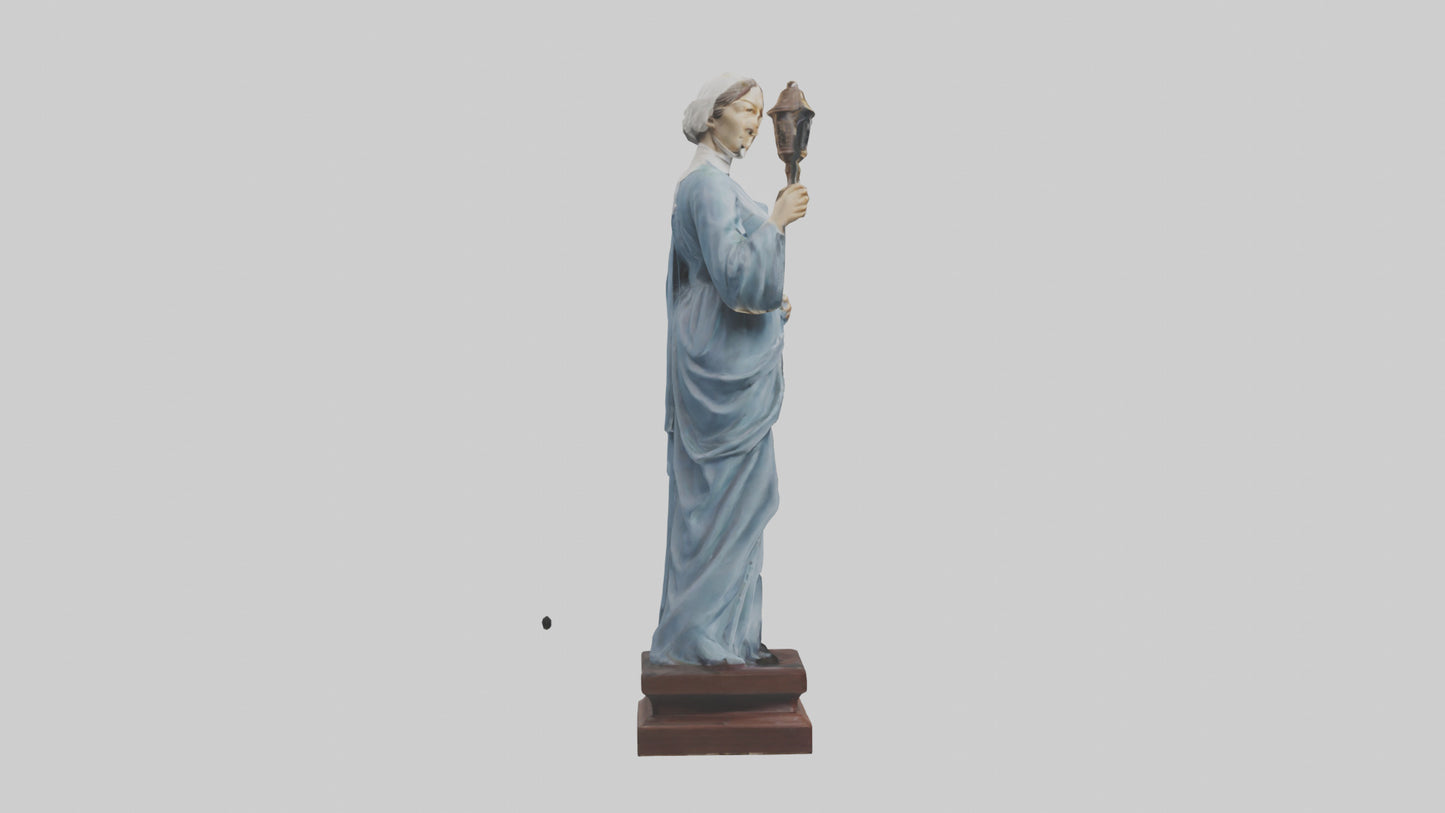 Florence Nightingale statue model 3D model