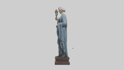 Florence Nightingale statue model 3D model