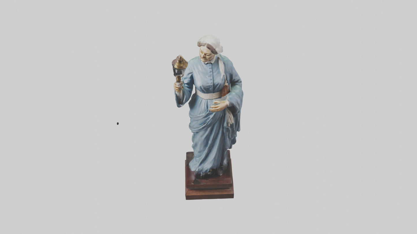Florence Nightingale statue model 3D model