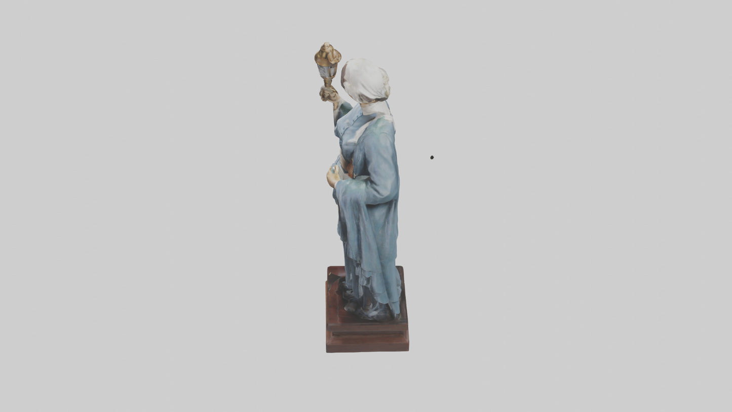 Florence Nightingale statue model 3D model