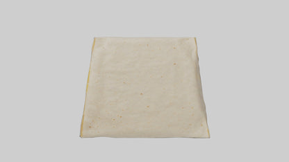 Flour Tortilla Pack model VR / AR / low-poly