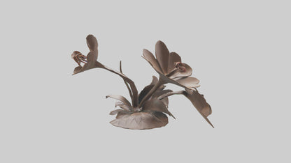 Flourishing Flower Sculpture model 3D model