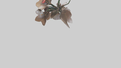 Flourishing Flower Sculpture model 3D model