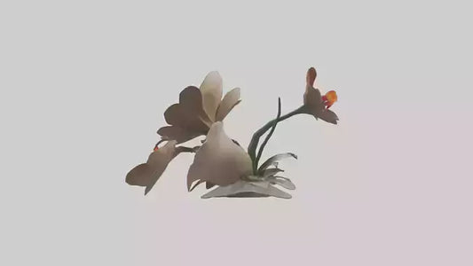 Flourishing Flower Sculpture model 3D model