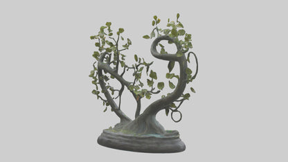 Flow of Nature statue model 3D model