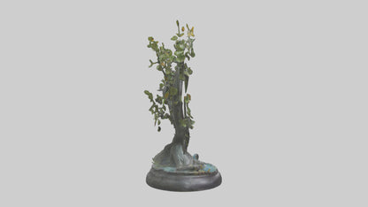 Flow of Nature statue model 3D model