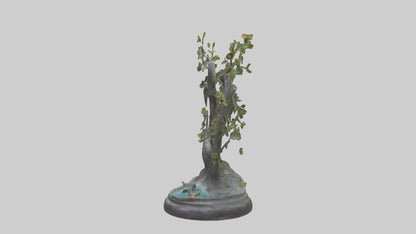 Flow of Nature statue model 3D model