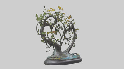 Flow of Nature statue model 3D model
