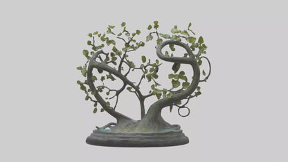 Flow of Nature statue model 3D model