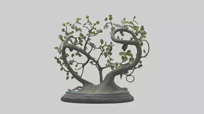 Flow of Nature statue model 3D model
