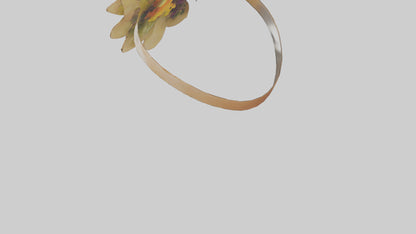 Flower keychain model 3D model