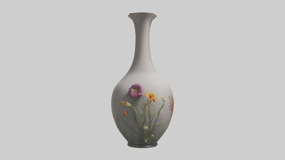 3D model Flower Vase model VR / AR / low-poly