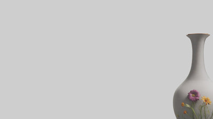 3D model Flower Vase model VR / AR / low-poly