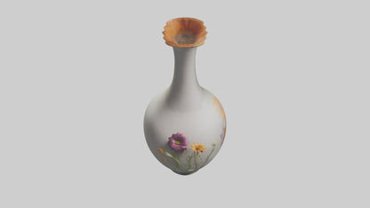 3D model Flower Vase model VR / AR / low-poly
