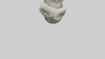 Flowing Organic Form Sculpture model 3D model