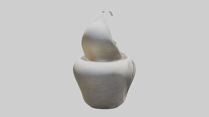 Flowing Organic Form Sculpture model 3D model