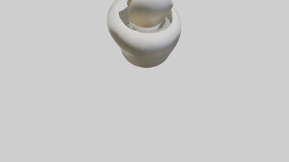 Flowing Organic Form Sculpture model 3D model