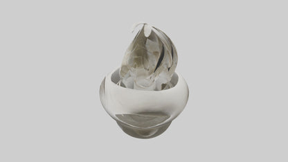 Flowing Organic Form Sculpture model 3D model